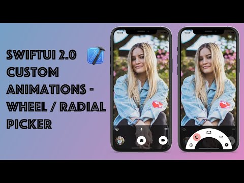 SwiftUI 2.0 Custom Animations - Wheel / Radial Picker - SwiftUI 2.0 Tutorials