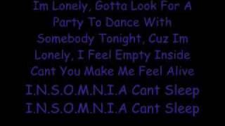 The Veronicas - Insomnia - Lyrics