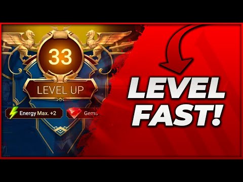LEVEL YOUR ACCOUNT FAST! This is the most Efficient Way to hit Level 50 | Raid: Shadow Legends