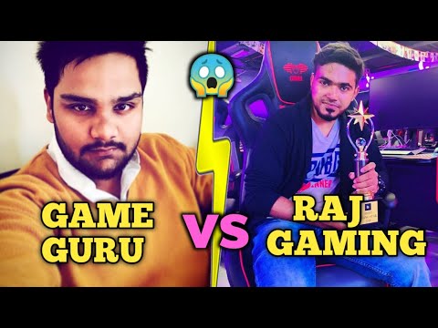 Game guru vs Raj gaming full intense fight | Raj gaming vs Game guru | Pubg emulator