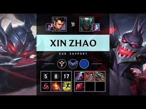 Xin Zhao Support vs Pyke - EUW Diamond Patch 25.14