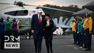 Download lagu Trump and Japan’s PM Takaichi Tour USS George Washington, Visit Yokosuka Naval Base | AC1G mp3