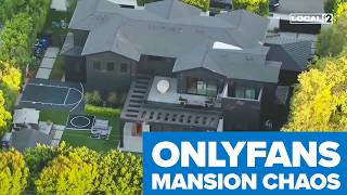 Neighbors furious over OnlyFans mansion crowds