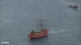 preview picture of video 'Passengers Ship: GOZABUNE ATAKE MARU (Tokyo Cruise Ship) IMO: 8603705  御座船「安宅丸」東京都観光汽船'