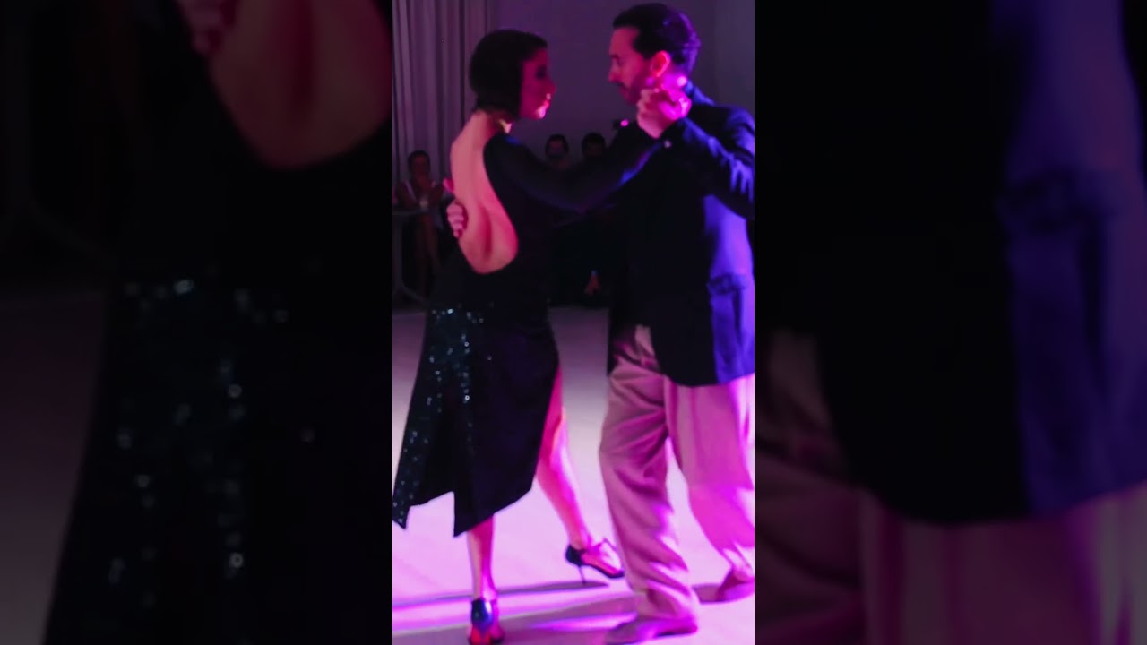 Tango. Bajadita y Contra-Pivots.Gustavo Rosas.Demo con Gisela Natoli en la Isola D’Elba.SEPT 2019.IT