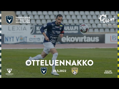 ACOTV: Visor otteluennakko AC Oulu - SJK 28.5.2022 (Veikkausliiga)