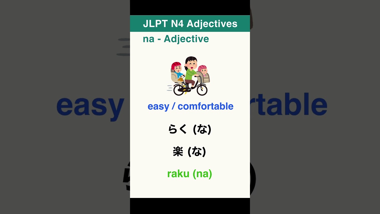 Must-Know N5 na-adjectives #5 #Shorts