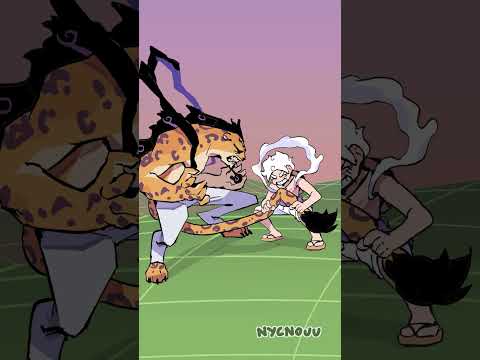 luffy vs lucci (w/ tom&jerry sfx 💀)