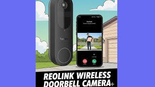 REOLINK  WIRELESS DOORBELL CAMERA