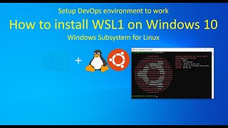 Download the video "How to install WSL1 (Windows Subsystem for Linux) on Windows 10"