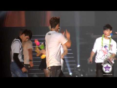 [FANCAM] 141213 JYPN IN BKK ANCORE NOBODY CHANSUNG FOCUS
