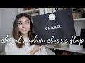 UNBOXING CHANEL MEDIUM CLASSIC FLAP ALYSSA LENORE