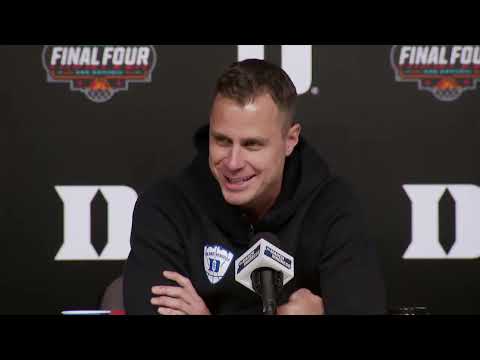 Duke Final Four Pregame Press Conference - 2025 NCAA Tournament