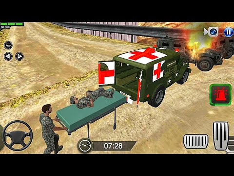 Kaiser M715 Jeep Ambulance Rescue Driving Simulator - #1 Android Gameplay HD
