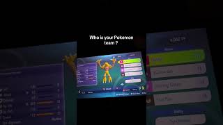 Pokemon champion team! #fypシ #pokemon #viral