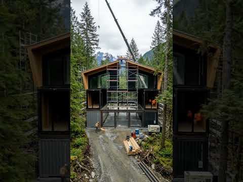 I Built The Most Hidden Countryside Shipping Container Base🌳