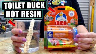 What Happens If You Mix TOILET Duck With HOT Resin?