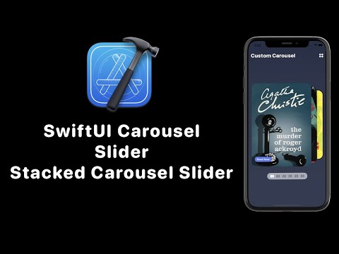 SwiftUI Stacked Carousel Slider - Custom Carousel List - SwiftUI 2.0 Tutorials