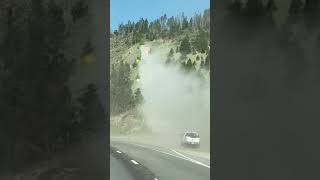 Truck driver almost hits the top of Colorado runaway ramp, then rolls backwards