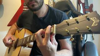 Video thumbnail for Testing my new Guild Jumbo Junior Reserve Maple by Matheus de Lara Calache