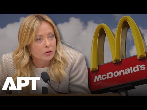 “Should We Storm McDonald’s?” Meloni Reacts to Trump’s NATO Critique | APT