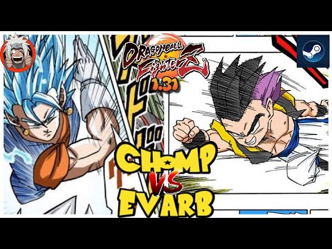 DBFZ Chomp vs Evarp - Crazy Fights! - Fights! - 1.31