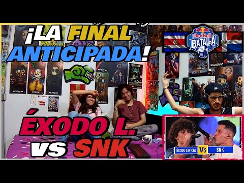 🔴COLOMBIANOS REACCIONAN a ÉXODO LIRICAL vs SNK - LA FINAL ANTICIPADA [RED BULL CENTROAMÉRICA 2024]