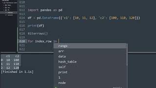 How to iterate over rows in a DataFrame in Pandas