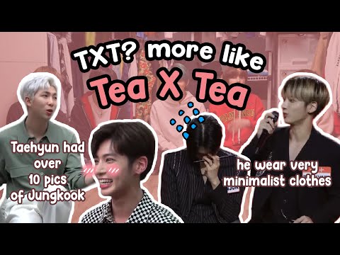 TXT Exposing TXT Like There's No Tomorrow ft. BTS and ENHYPEN | TXT? more like Tea X Tea