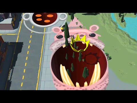 Hole.io Map Control: 100.00% - Big Hole WORLD RECORD #251