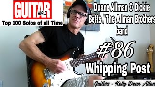 # 86 Duane Allman & Dickey Betts/Allman Brothers - Whipping post cover by Kelly Dean Allen