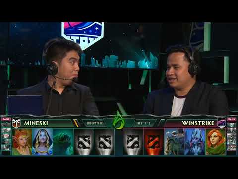 Mineski vs Winstrike Game 2 Sanduguan - TI8 Groupstage Day 1 #LAKADMATATAG