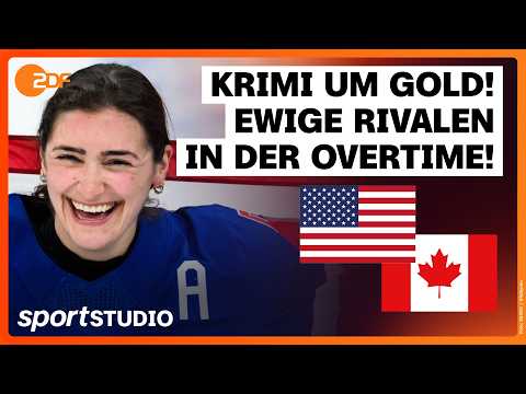 USA – Kanada Eishockey Frauen Finale Highlights | Olympia Mailand Cortina 2026 |  sportstudio