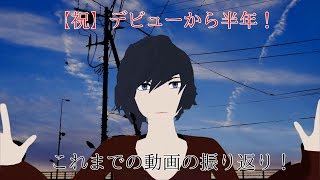 【Vtuber】デビューから半年！振り返り動画！【鴉黒狐】