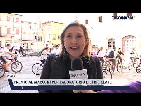 2022-05-02 PRATO - PREMIO AL MARCONI PER LABORATORIO BICI RICICLATE