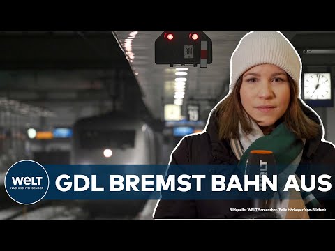 NICHTS GEHT MEHR: Streik der GDL-Lokführer legt Deutsche Bahn lahm | WELT Thema