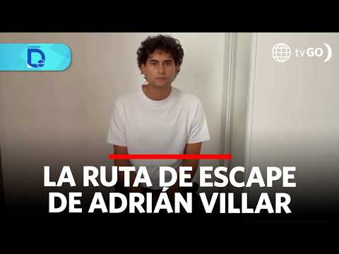 La ruta de escape de Adrián Villar | Domingo al Día | Perú