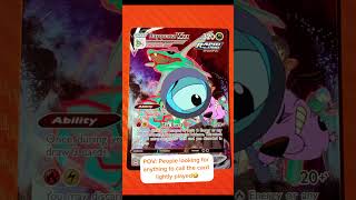 Bro it’s just a smudge.. 🤣 #pokemon #pokemoncards #tcg #pokémon #pokemonchannel #vendor #pov #fyp