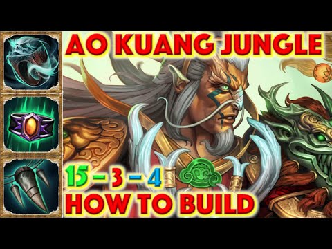 SMITE HOW TO BUILD AO KUANG - Ao Kuang Jungle + How To + Guide (Mid Season 7 Conquest) 2020 Jungler
