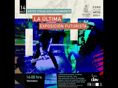 Lanzamiento del ebook «La última exposición futurista» de Arturo Cariceo