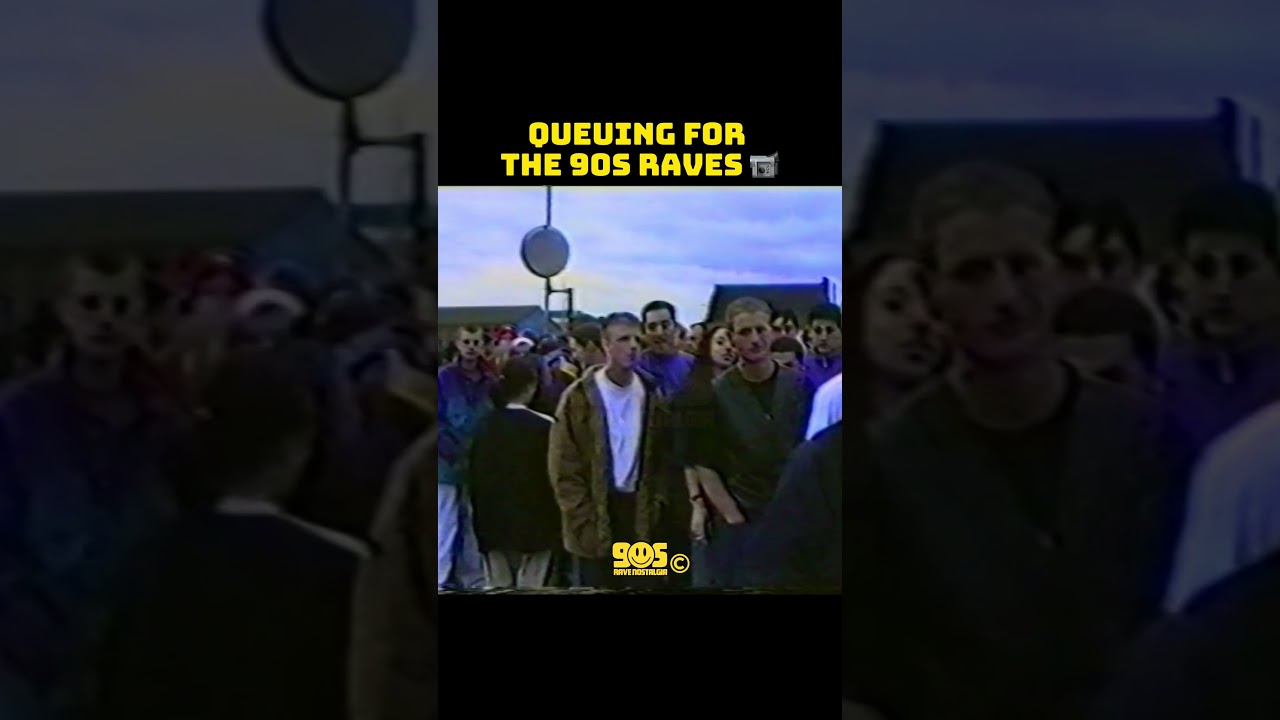 The Queues for 90's Raves 📹😎