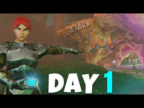 ARK MOVIE: HOW WE CLAIMED CENTERS BEST CAVE - MESA 3 MAN