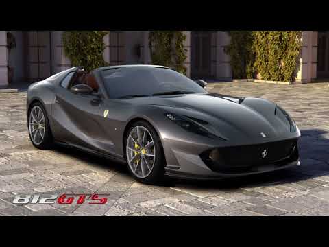Ferrari exhaust sounds compilation -  Ferrari 812 GTS, f8 spider, f8 tribute, Monza sp1, Monza sp2,