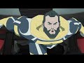 Guardians Of The Globe Vs The Mauler Twins Invincible Season 3 Episode 3