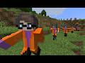 Minecraft But My Past Selves Hunt Me Down