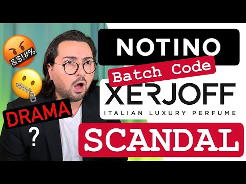 Are XERJOFF fragrances without a batch code legal at NOTINO? 😳🤔🥷🏻