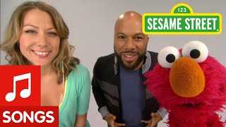 Sesame Street: Common and Colbie Caillat - &quot;Belly Breathe&quot; with Elmo