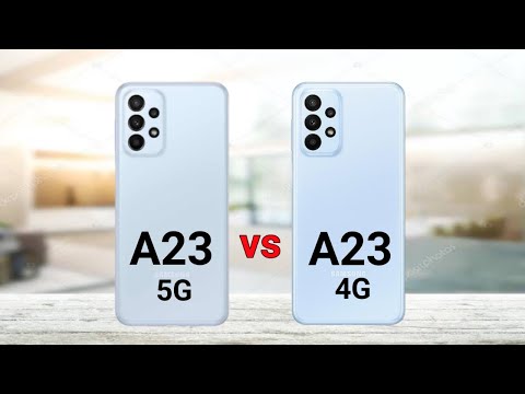 Samsung Galaxy A23 5G vs Samsung Galaxy A23 4G