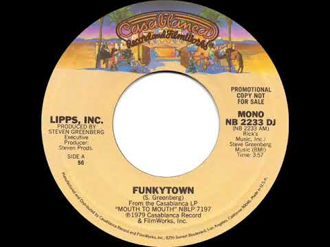 1980 Lipps, Inc. - Funkytown (mono radio promo 45)