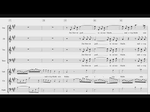 Haydn Schöpfung 19 Groß ist der Herr Alt